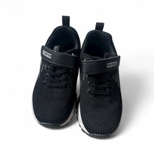 Load image into Gallery viewer, Used Like New- Ubfin black sneakers, kids size 10