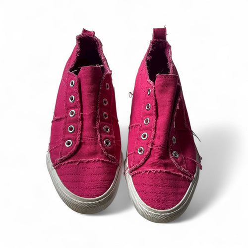 Used Good- Corkys pink sneakers, women’s 8