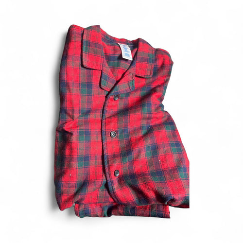 New- Children’s Place Holiday plaid pajama set, youth L 10-12 (unisex)