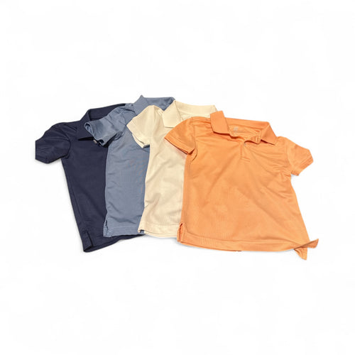 Used like new – Class Club (Dillard’s) boys dry fit polo shorts (set of 4), size 2/3