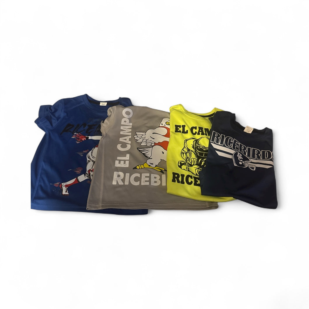 Used Like New- 4 Ricebird drift shirts, size 4