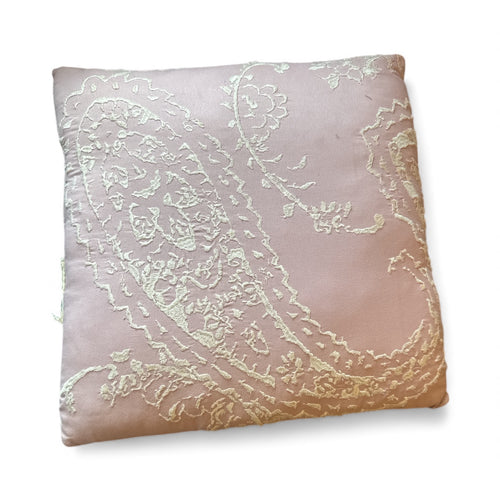 Used Fair- pink throw pillow. Pet free & smoke free home. 14 x 14