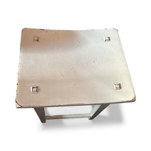 Load image into Gallery viewer, Used Fair- set of 2, solid wood distressed bar stools 13x16x24