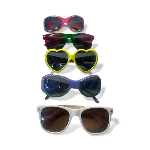 Used- set of 5 girls  sunglasses