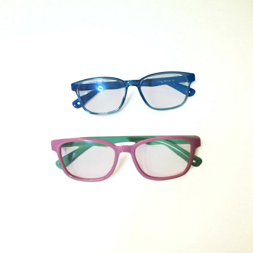 Used- set of 2 blue light glasses to help reduce effects of screen time