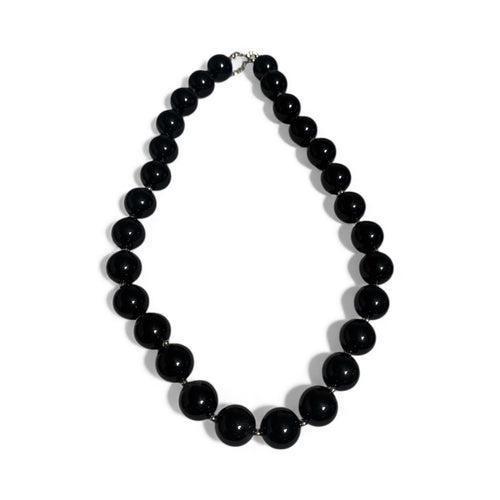 Girls black necklace