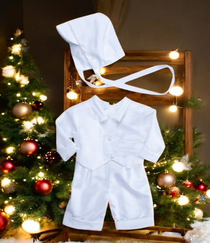 The Children's Hour Long-Sleeve Christening Set