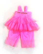 Load image into Gallery viewer, Laura Dare Girls Ruffle PJ Set (see colors)