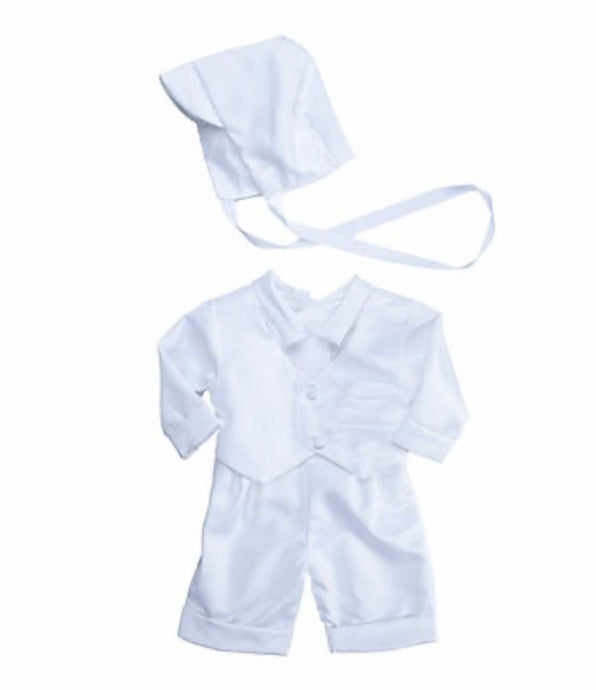 The Children's Hour Long-Sleeve Christening Set