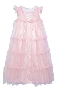 Laura Dare Girls Sheer Princess Peignoir Gown Set