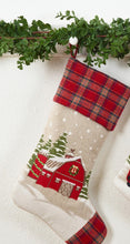 Load image into Gallery viewer, Country Christmas Stocking